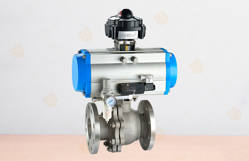 Pneumatic High Platform Ball Valve