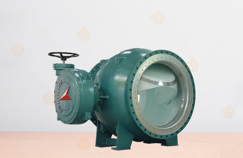 Side Mounted Eccentric Half Ball Valve