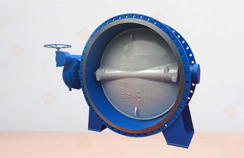 Large Diameter Metal Hard Seal Butterfly Valve