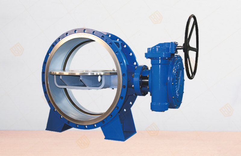 Large Diameter Metal Hard Seal Butterfly Valve