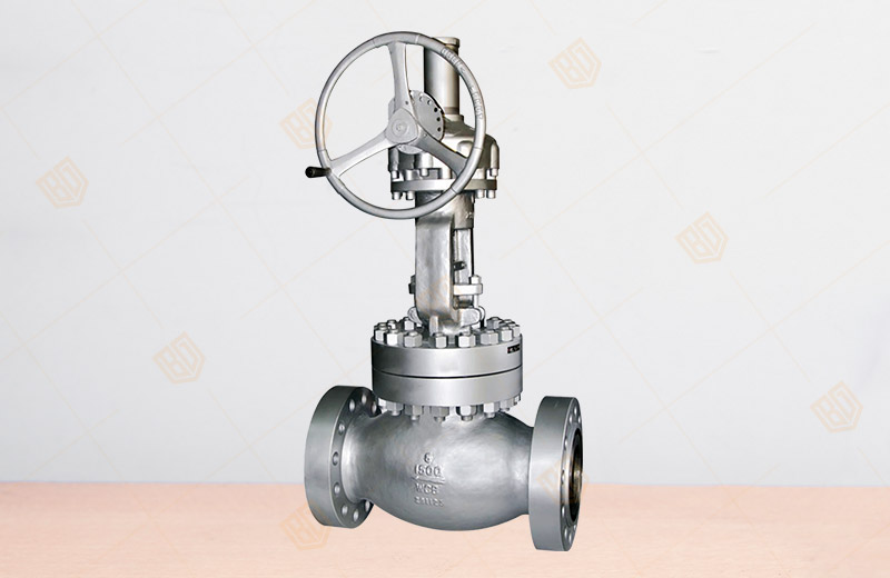 API Bevel Gear Globe Valve