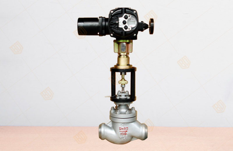 Electric Through Single Seat Regulating Valve