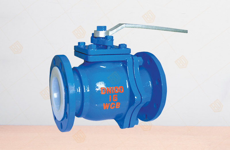 Lined Fluorine Ball Valve