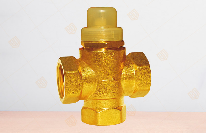 Brass Electric Three-way Valve